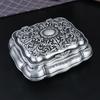 Metal Creative European Retro Square Jewelry Box High-end Small Stud Earrings Bracelet Storage Box Packaging Box