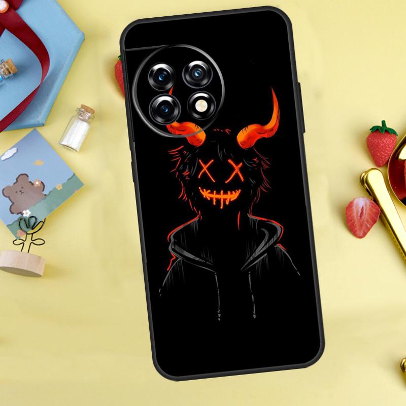 Devil Bad Boy Anime Case For OnePlus 13T 13R 12 12R 15 13 11 10 10T 8T Nord CE 2 3 4 Lite N20 N30 Nord 5 Cover