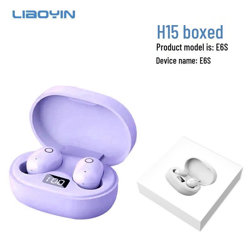 2024 New Mini Bluetooth Earphones with Long Battery Life, Noise Cancelling, and Cute Design