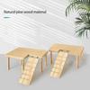 Pine Wood Hamster Ladder Platform Climbing Toy House Cage Accessories for Small Pets Hamster Mice Pet Supplies