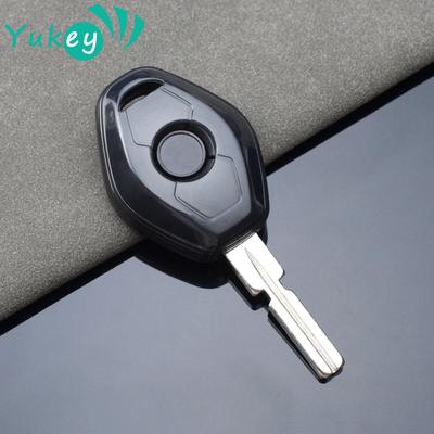 For Bmw E46 E39 E53 X5 X3 E83 X3 Serie 7 5 3 330i Transparent Remote Car Key Cover Holder Key Case Accessories Keychain