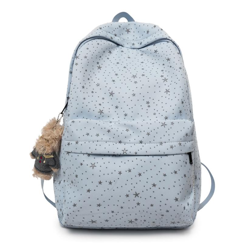 Star Women's Backpack Student Schoolbag