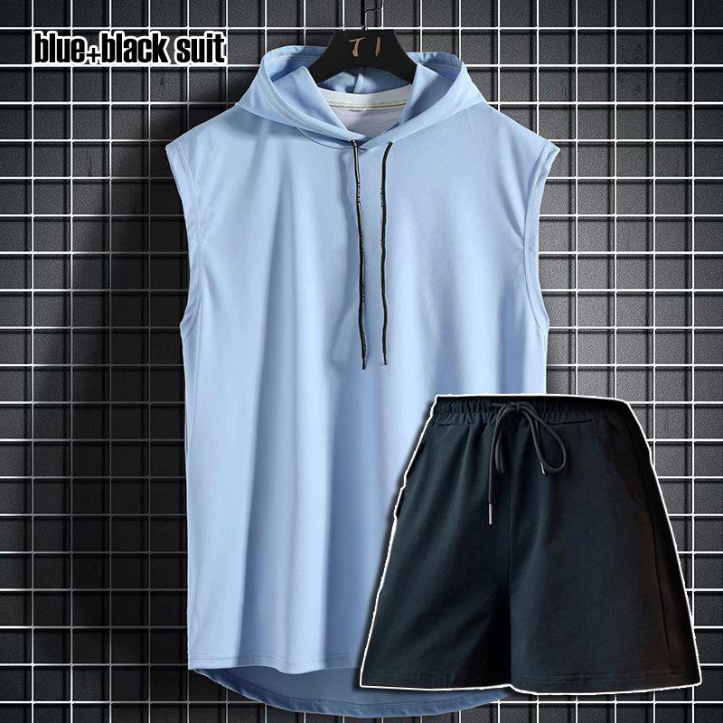 New Fashion Zipper Cardigan Sweater Mens Sleeveless Hooded Vest Jacket Plus Size S-4XL Streetwear Vest Hoodies