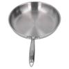 Stainless Steel Frying Pan Non Stick Kitchen Skillet with Handle Thickened Suitable for All Stove