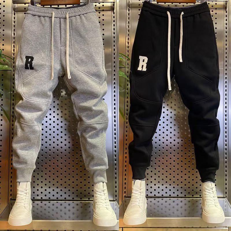 Men's Spring/Summer Slim Fit Jogger Pants - Casual, Cuffed, Loose-Fit Sport Sweatpants