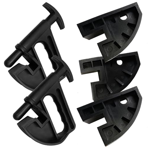 

NABESHI 2-Piece Bead Helper Set for Tire Changes, Tire Changer, and Bead Keeper Tools for Cars, Automobiles, and Motorcycles (Set of 5)