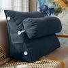 Bed Triangular Cushion Chair Bedside Lumbar Chair Backrest Lounger Lazy Office Chair Reading Living Room Pillow Household Decor