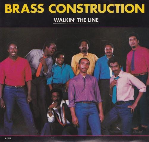 

7inch Record BRASS CONSTRUCTION Walkin The Line Forever Love B5219 Capitol Records 1983 US SoulFunk Used