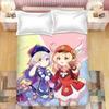 Gaming Genshin Impact Eula Bedding Set Anime 3D Boys Teens Duvet Cover Set Soft Bed Linen Queen King Single Size Bedroom Decor