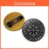 Viking Metalen Broche Met Galvanisatie Voor Dagelijks Gebruik En Verzamelaarsgeschenk