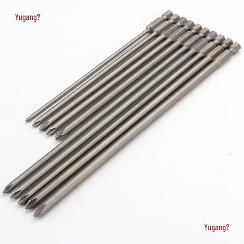 PISO Anti-Slip Cross Extended Rod Strong Magnet Hex PH2 Drill & Screwdriver Bit Set