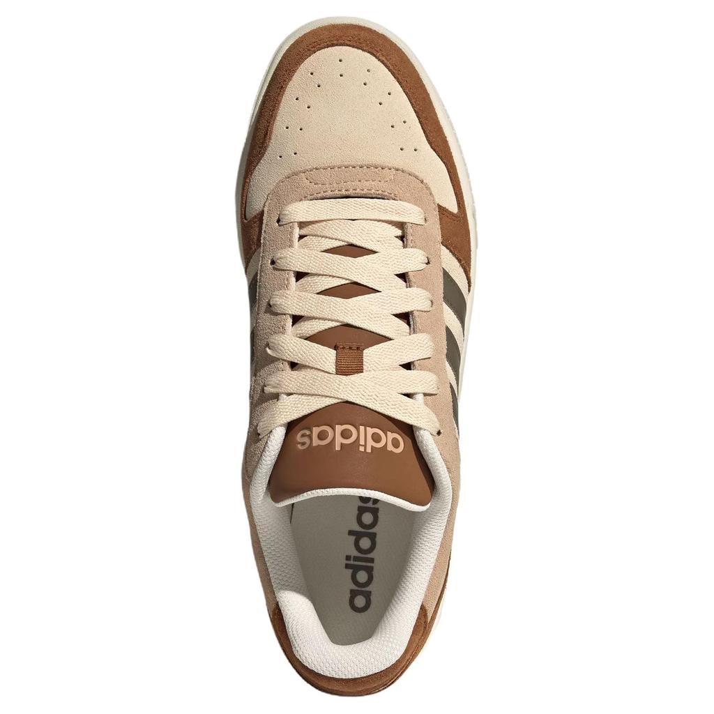 Adidas D-Pad Classic Fashion Comfortable Non-Slip Wear-Resistant Low-Top Skate Shoes Unisex Skate Shoes Beige Brown KK1416
