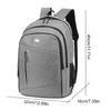 Man Business Backpack Large Capacity Backpack School Bag 17'' Laptop Backpack