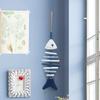 Wooden Fish Decor Hand Carved Multipurpose Practical Easy To Use Handmade Unique Wooden Fish Sculpture for Living Room Decor
