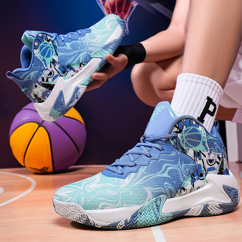 Nové Pánské Basketbalové Boty Prodyšné Sportovní Boty Tréninkové Atletické Basketbalové Tenisky Pánské Zapatos De Mujer Tendencia Velikost 48