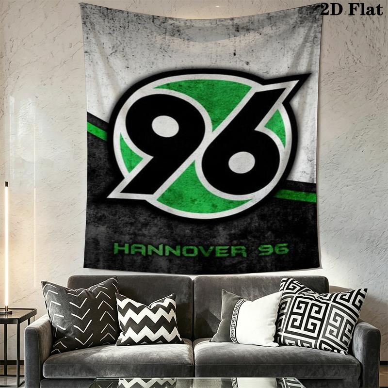 Hannover 96 Wall Tapestry Aesthetic Wall Hanging Printed Fabric Blanket Decorative Tapestries for Bedroom Living Room Home Decor