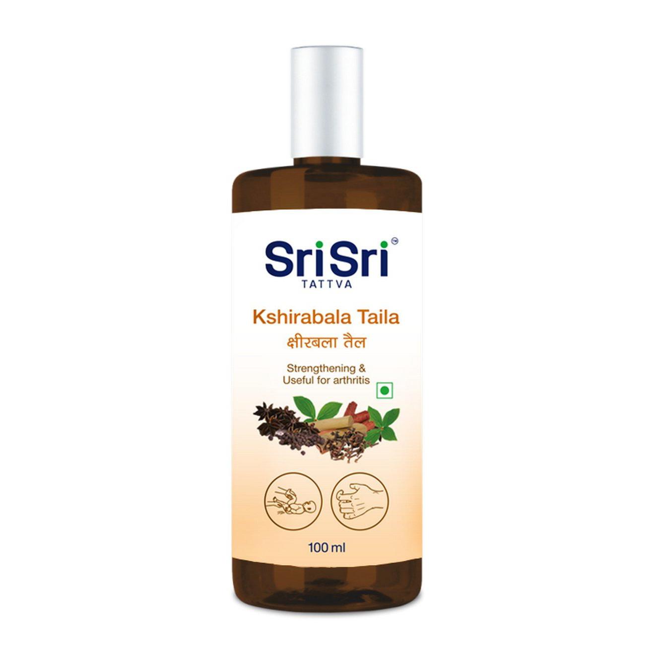 

Кширабала Тайла (100 мл), Kshirabala Taila, Sri Sri Tattva