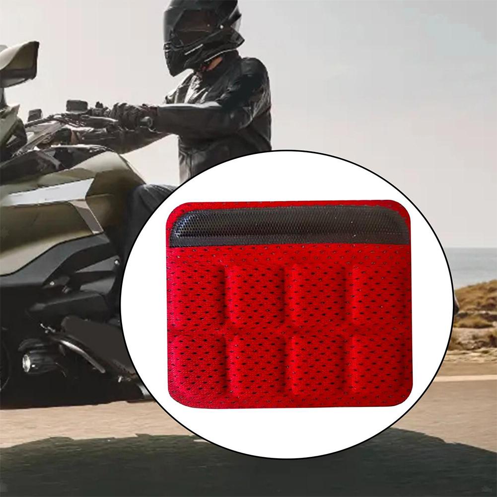 Motorcycle Helmet Chin Pad Comfort Shock-Absorption Breathable Mesh Accessories Pad Hot-Pressed Cushion Liner Upgrade Motor J7T1