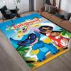 1pc Disney Lilo and Stitch Pattern Carpet Area Rug Non-slip Carpet Hand Washable Floor Mat Suitable For Living Room Bedroom Home Decor