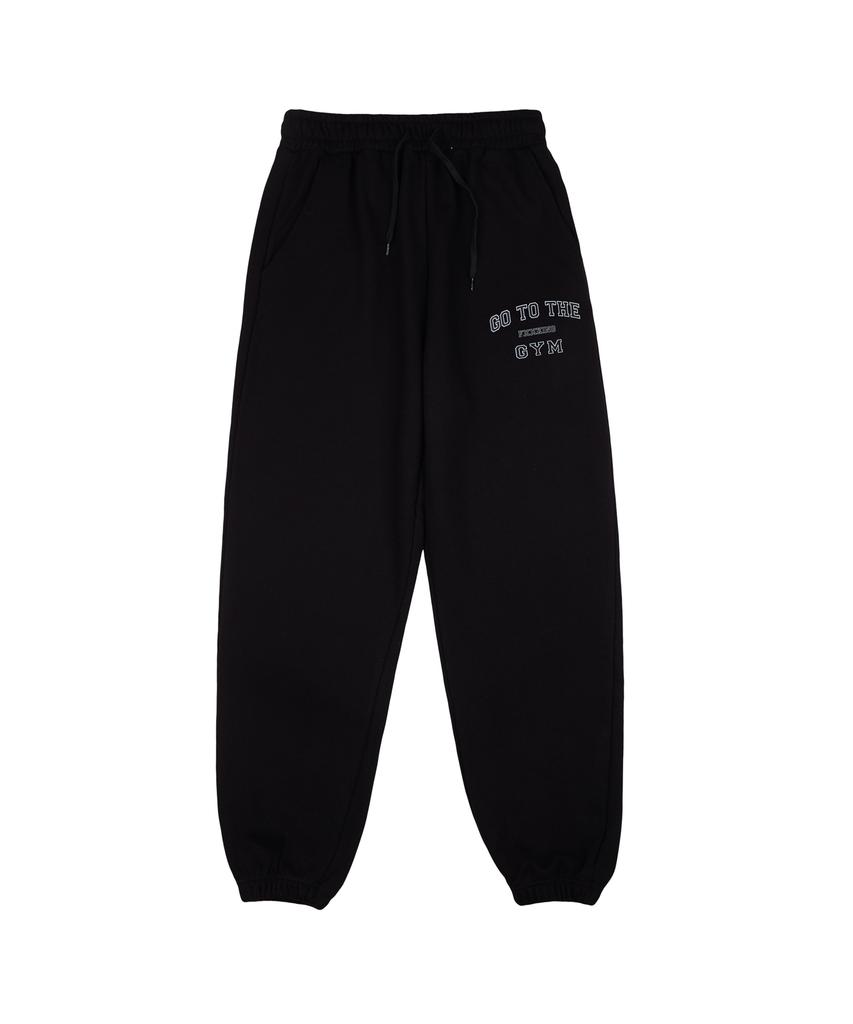 CREAM SODA LAB Go To The Gym Training Jogger Pants Black