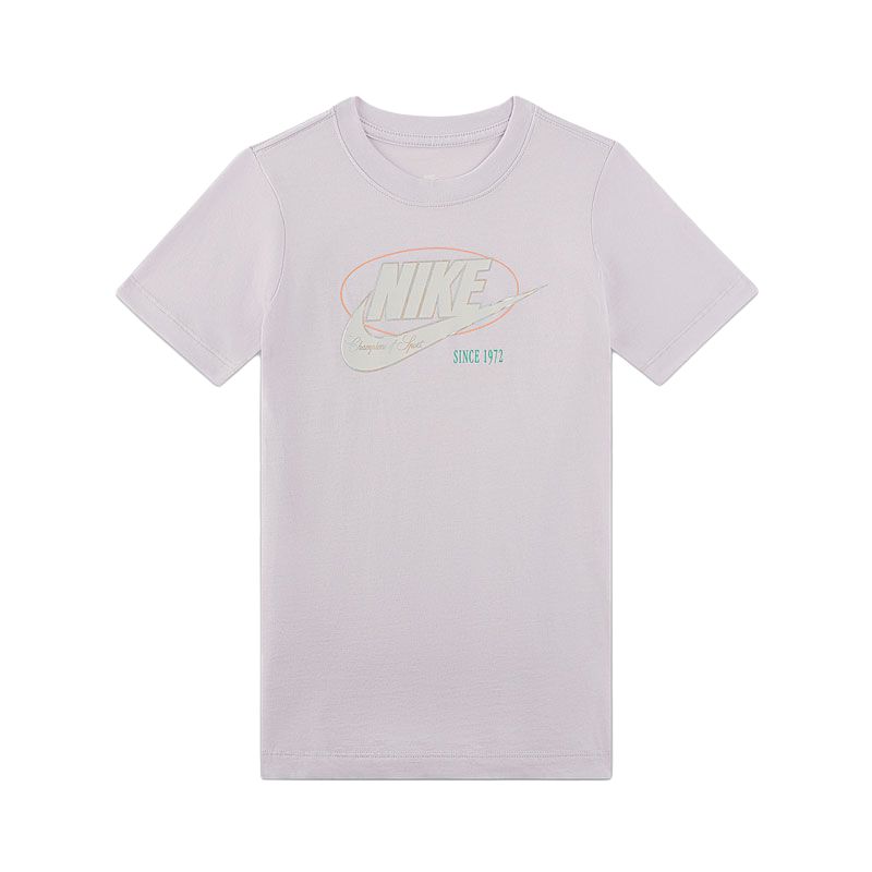 Nike T Shirt Light Pink Teenagers DR9672-509 145/M