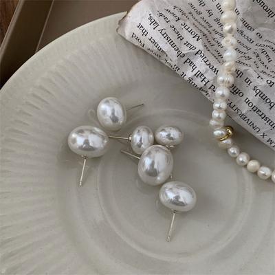 Pearl Stud Earrings Niche Design High-end Earrings