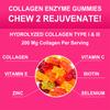 Kollagen-Gummibärchen, hergestellt aus hydrolysiertem Kollagen Typ I und III, sind vorteilhaft für die Gesundheit von Haaren, Haut und Gelenken und unterstützen die Fettverbrennung.