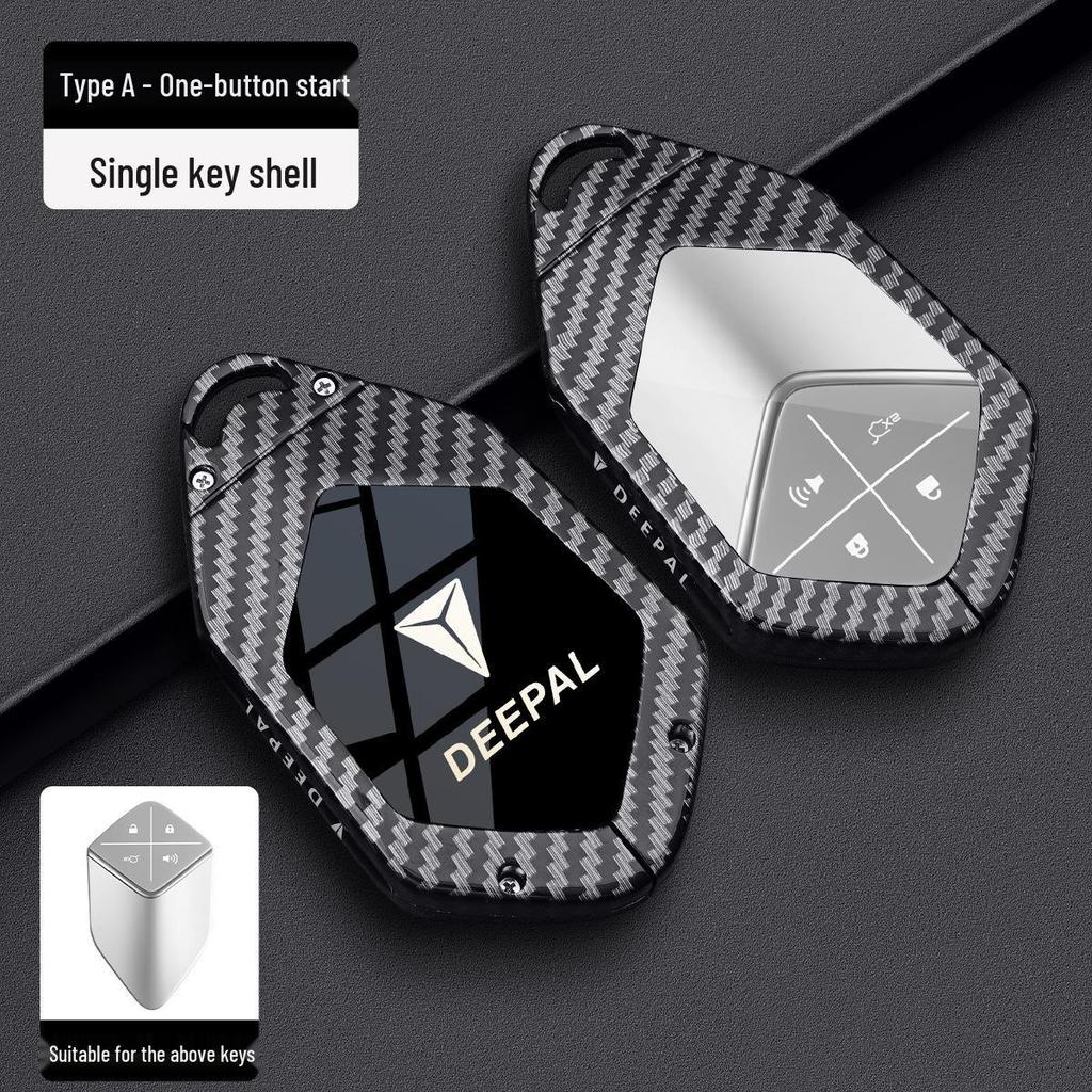 Changan Deep Blue 25 & New Model Key Cover for S05, S07, L07, S09, SL03, G318 - Metal Shell