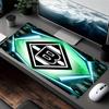 Borussia Mönchengladbach Print Mauspads, für Tastaturablage Laptop PC Matte für Büro Heimgebrauch, Schreibtischdekoration, Perfektes Geburtstagsgeschenk für Gamer