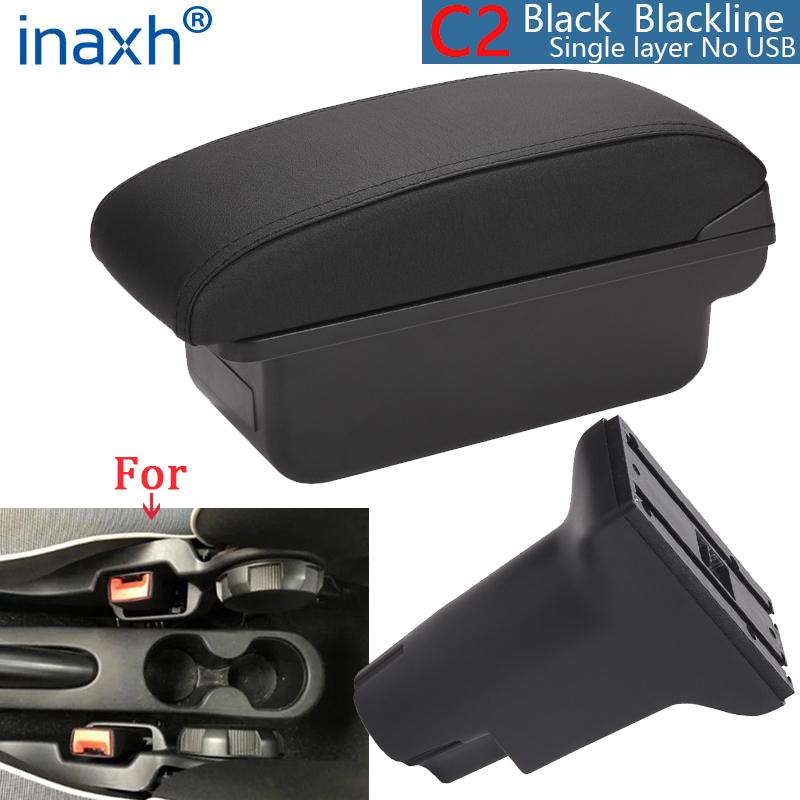 For Fiat 500 Armrest Box For Fiat Cronos Car Armrest Center Auto Storage Box Dedicated Retrofit Parts Interior Car Accessories