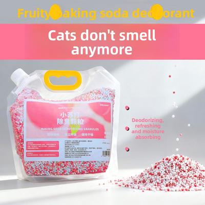 Double Deodorizing and Dehumidification Baking Soda Cat Litter Deodorizing Particles