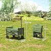 41L Festival Trolley on Wheels, Compact Garden Folding Trolley Cart