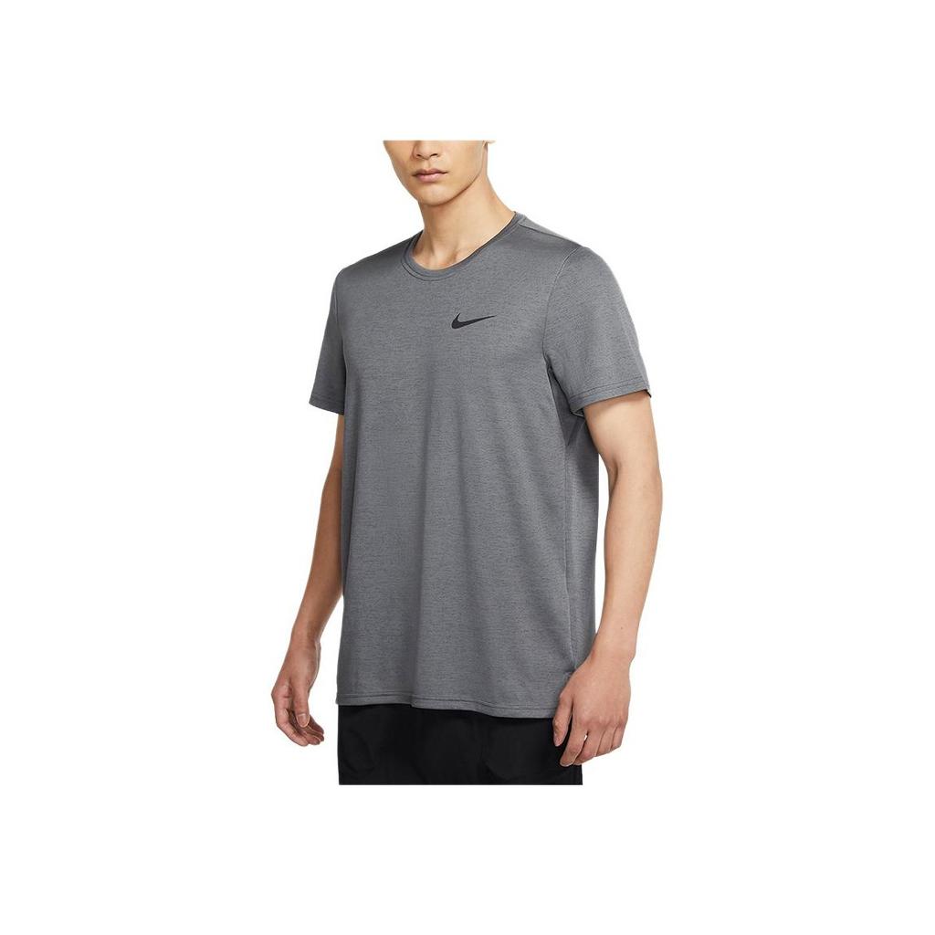 Nike Df Superset Short Sleeve Sport Casual Running T-Shirt Men Tops Grey CZ1220-068