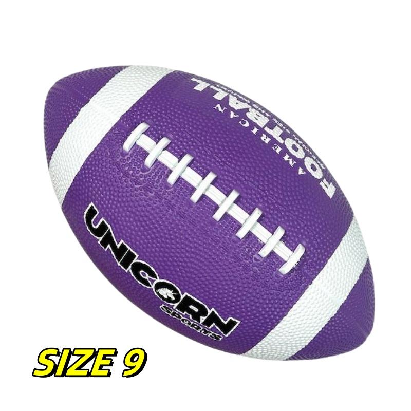Amerikansk fotball Gummiball Rugby for junior ungdom begynner trening for barn utendørs lekeplass