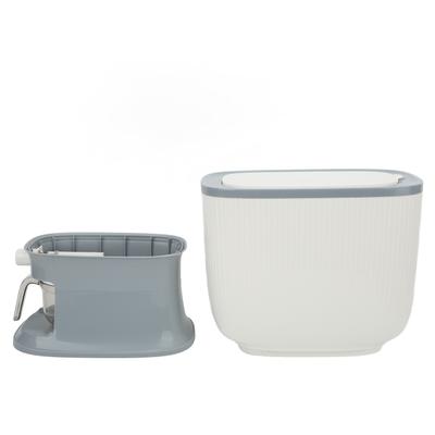 Distributeur de Riz Ménager Grande Capacité Rebond Automatique Conteneur de Stockage de Grains Alimentaires avec Tasse