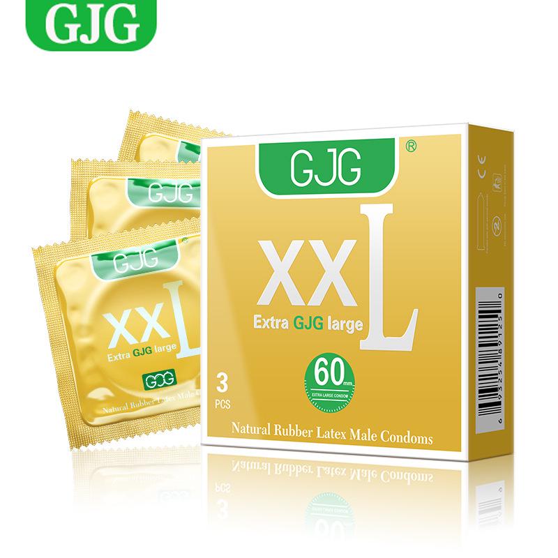 GJG Ultra-Thin 001 Condoms for Men - Long-Lasting, Genuine, Safe, Bare Skin Feel