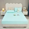 New Enclosed Waterproof Home Mattress Cover Soft Breathable Bed Cover for Single or Double Bed