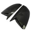 For Mercedes Benz W245 W169 A160 2008-2012 Car Side Rearview Mirror Cover Glossy Black/Carbon Fiber Look Rear View Case Trim Cap