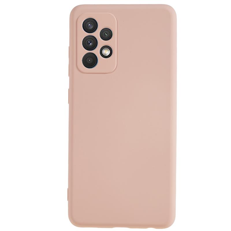 For Samsung Galaxy A52 4G/5G/A52s 5G Rubberized Phone Case Fiber Lining TPU Back Cover