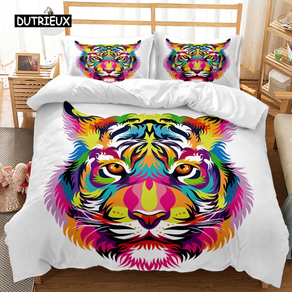 Soft Comfortable Double Queen King Animal Exotic Style Boys 3D Printed Black Wolf Size Polyester Qulit Quilt