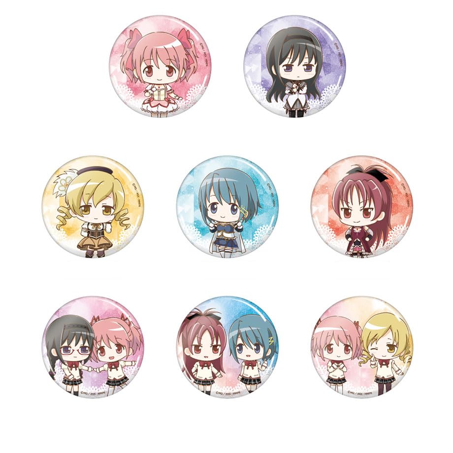 

Puella Magi Madoka Magica the Movie [Часть 3] История Восстания Waiwai Набор из 8 значков