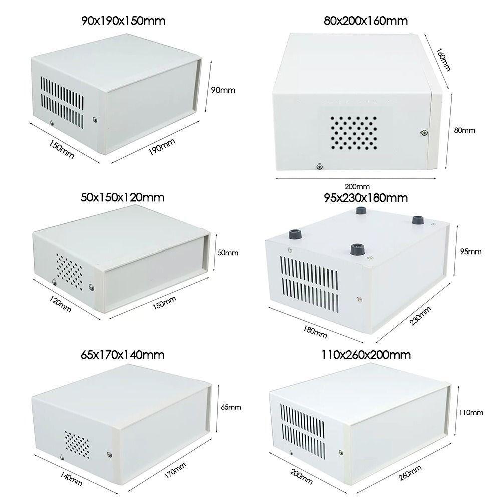 Module Metal Enclosure Project Case Instrument Housing Junction Box Electronics Enclosure Box