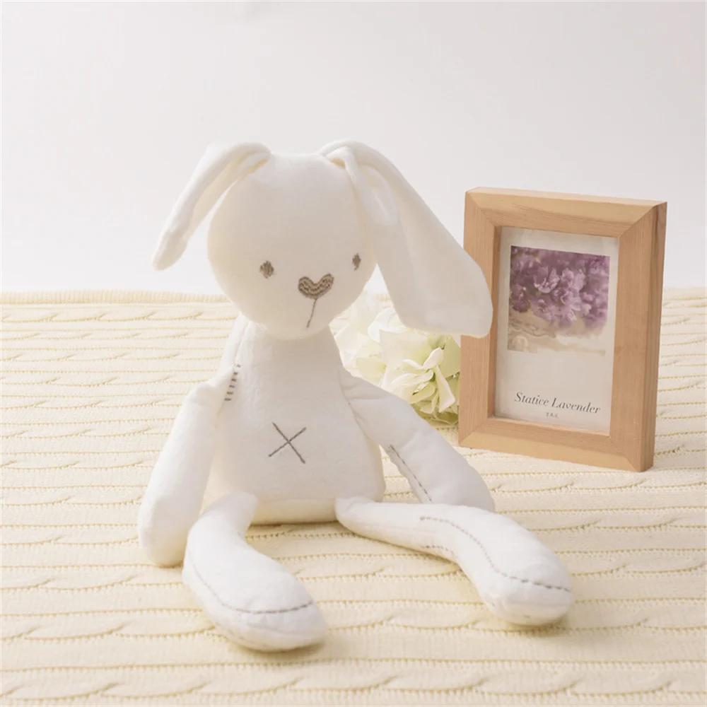 42CM Cute Cartoon Long Ears Rabbit Doll Baby Soft Plush Playthings For Children Bunny Sleeping Mate Children Stuffed Plush Animal Toy
