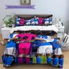 Charlotte FC Pattern Bedding Home Decoration Birthday Gift (1 * duvet cover + 2 * pillowcase, without core)