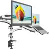 SHOPPINGALL Monitor Arm for Laptops Dual Monitors with Gas Springs Allows You To Position Your Screen Wherever You Like and Provides a Clear Supports
