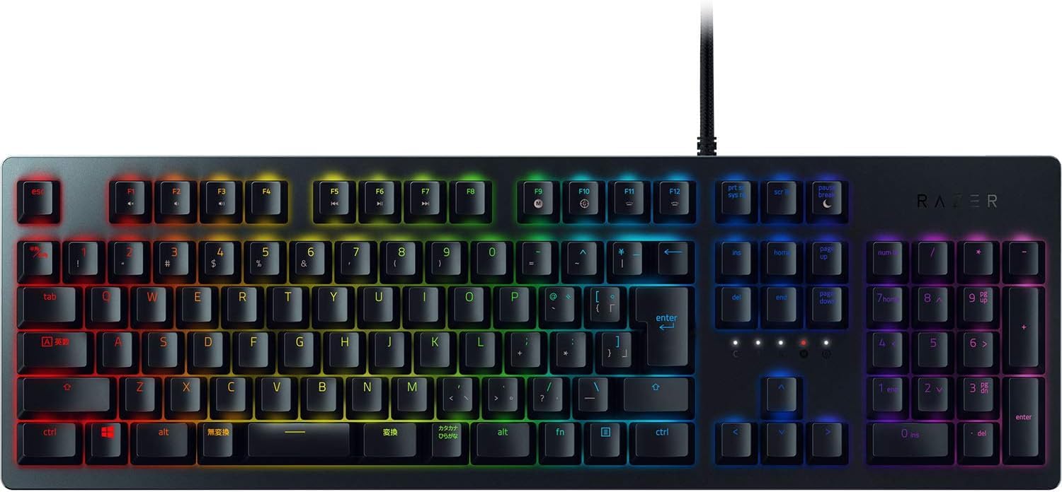 

Huntsman JP Switch Gaming - Opto-Mechanical Keyboard, Japanese/JP Layout, RZ03-02520800-R3J1 [Used]
