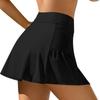 CHARMLEAKS Women Swim Skirt Short with Side Pockets Bathing Suit High Waist Swimsuit Bottom