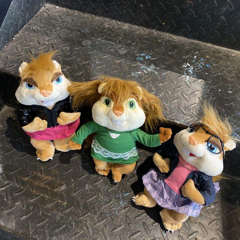 Alvin And The Chipmunks Theodore Simon Peluche Morbido Peluche