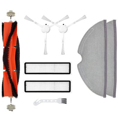 Accessoires pour aspirateurs Xiaomi Dreame D9/D9 Pro/L10 Pro : kit de pièces de rechange, brosse principale, couvercle de brosse principale, filtres HEPA, chiffons de nettoyage