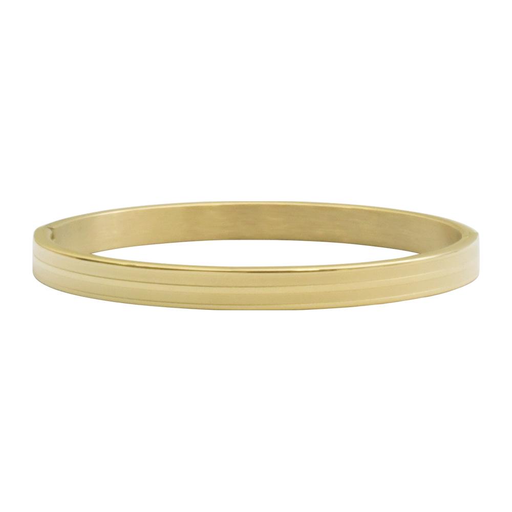 European  American Stainless Steel Women s Bracelet - Multiple Styles  Exquisite Gold Patterns